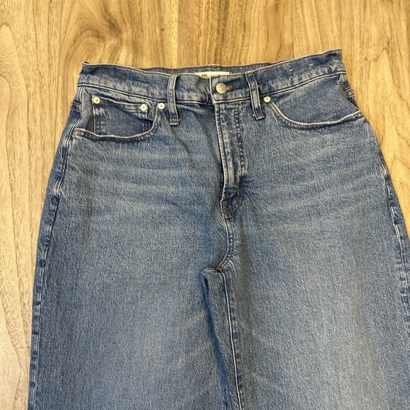 Madewell The Baggy Straight Jeans High Rise EWA Wash Women's Size 30x29" - Picture 5 of 7